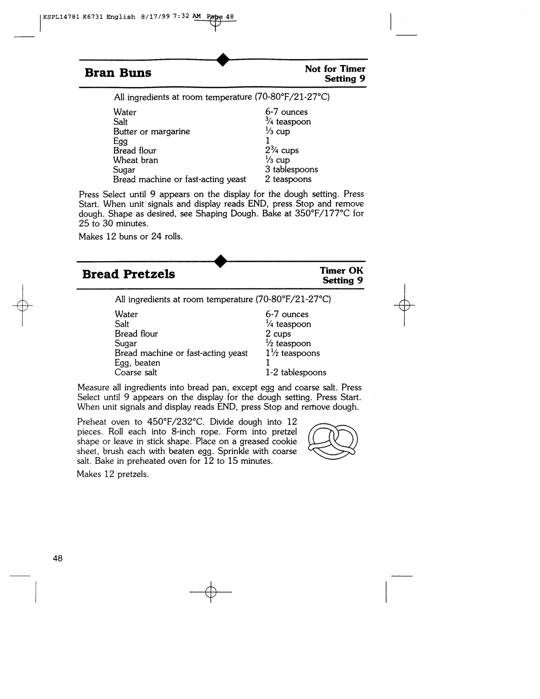 Regal Ware K6731 manual 