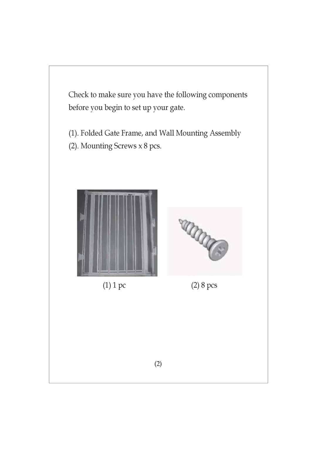 Regalo 1175, 1180 owner manual Pcs 