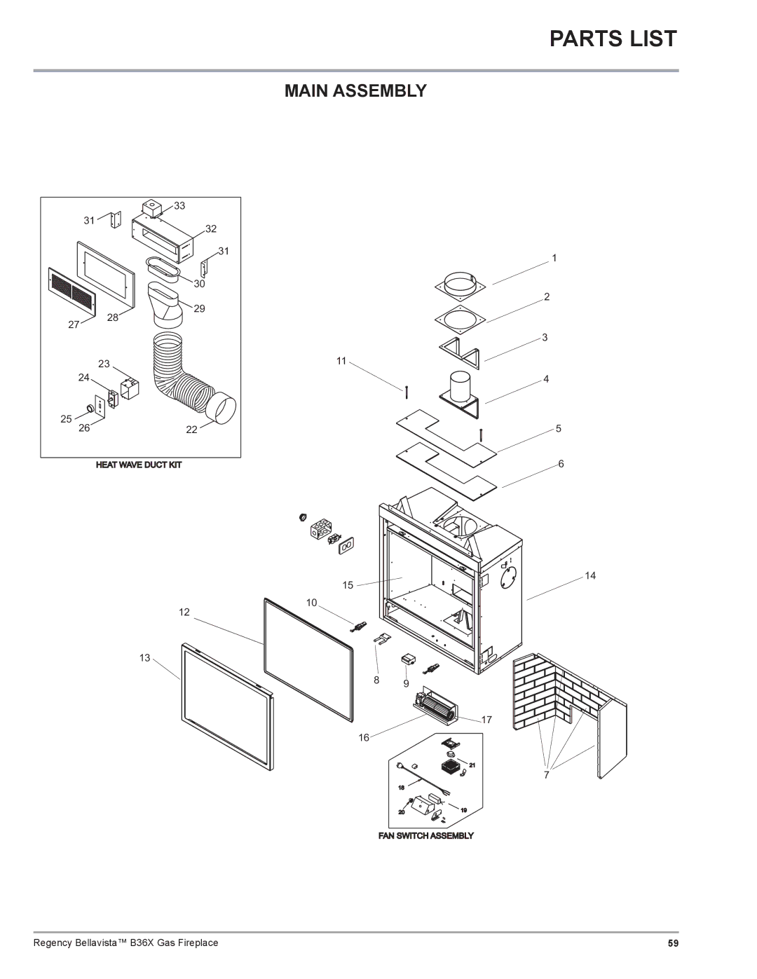 Regency B36X installation manual 2622 