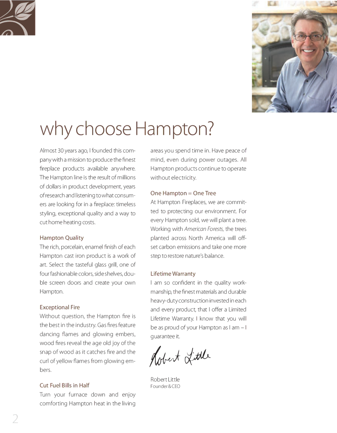 Regency HI300, H200, H15, H25, H300, HI200, H35 manual Why choose Hampton? 