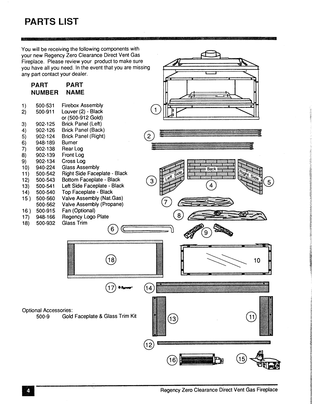 Regency Z30DVT-LP, Z30DVT-NG manual 