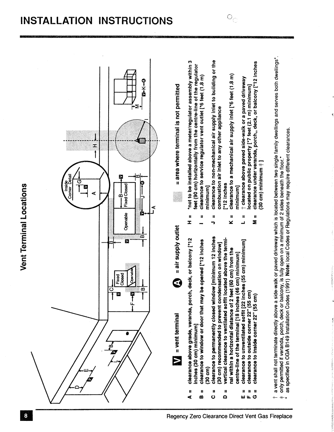 Regency Z30DVT-LP, Z30DVT-NG manual 