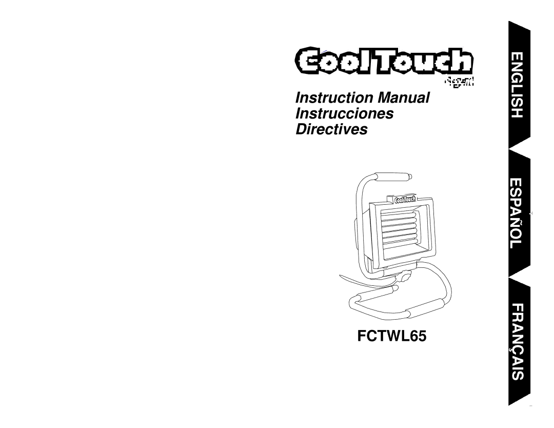 Regent Sheffield FCTWL65 manual Instrucciones Directives 