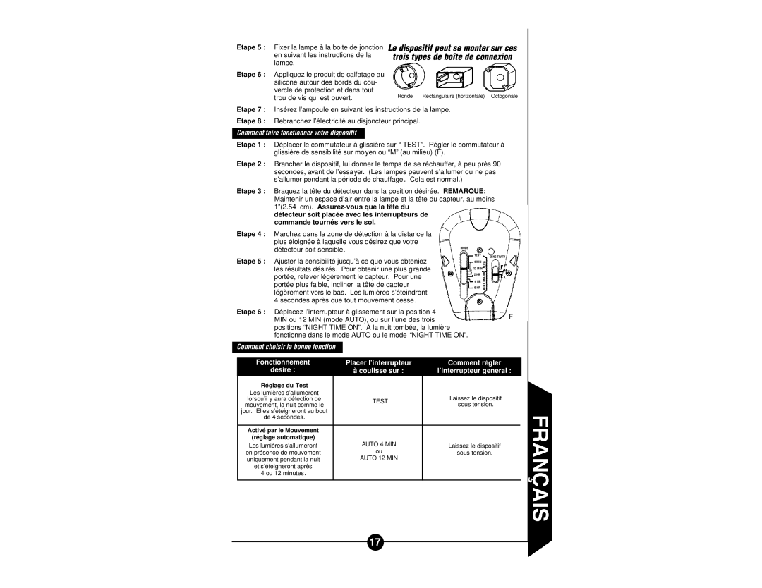 Regent Sheffield CMS240 MS240W, CMS240W manual Comment faire fonctionner votre dispositif, Comment choisir la bonne fonction 