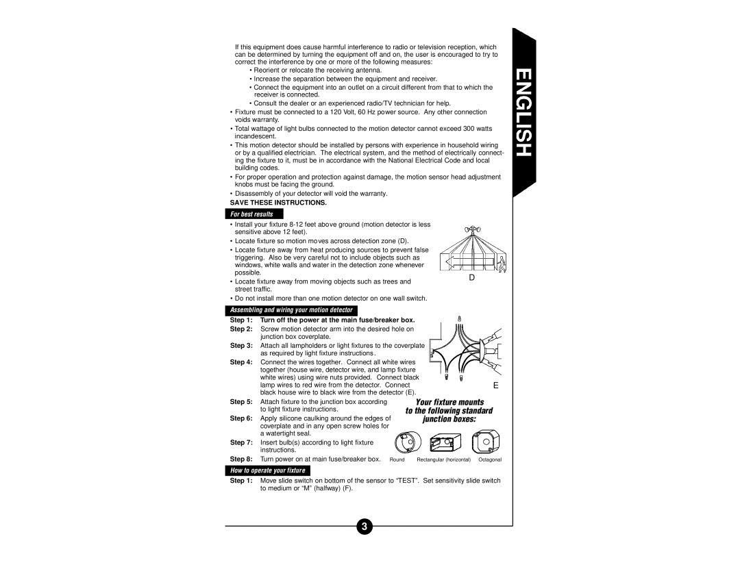 Regent Sheffield CMS240W, CMS240 MS240W manual For best results, How to operate your fixture 