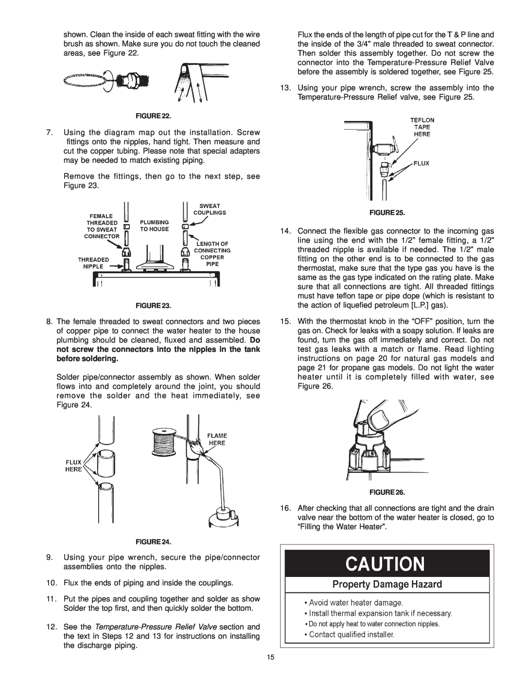 Reliance Water Heaters 606 Series, 196296-001 instruction manual 