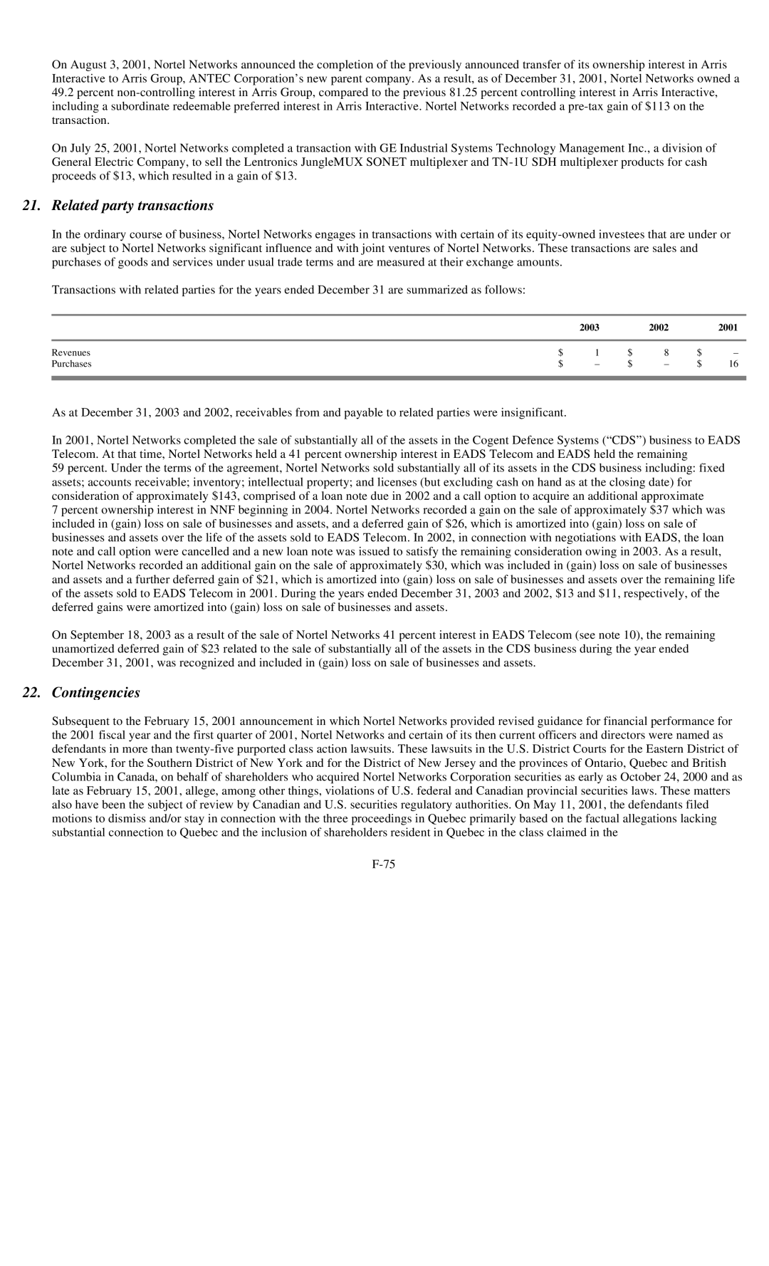 Reliant FORM 10-K manual Related party transactions, Contingencies 