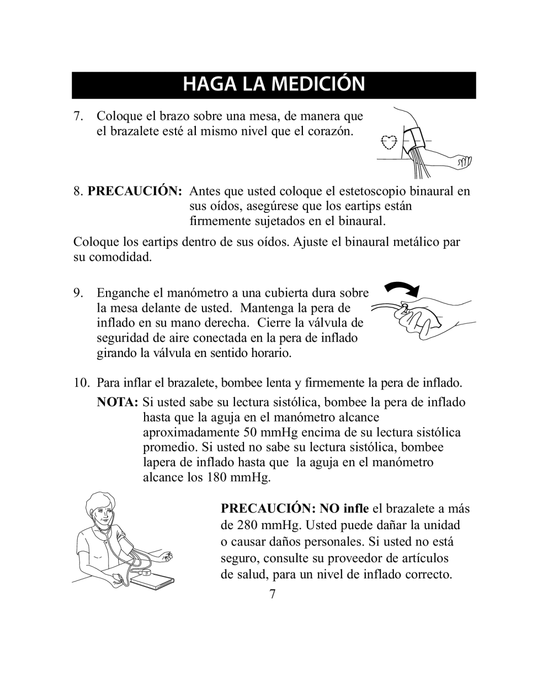 ReliOn HEM-18SREL instruction manual Haga LA Medición 