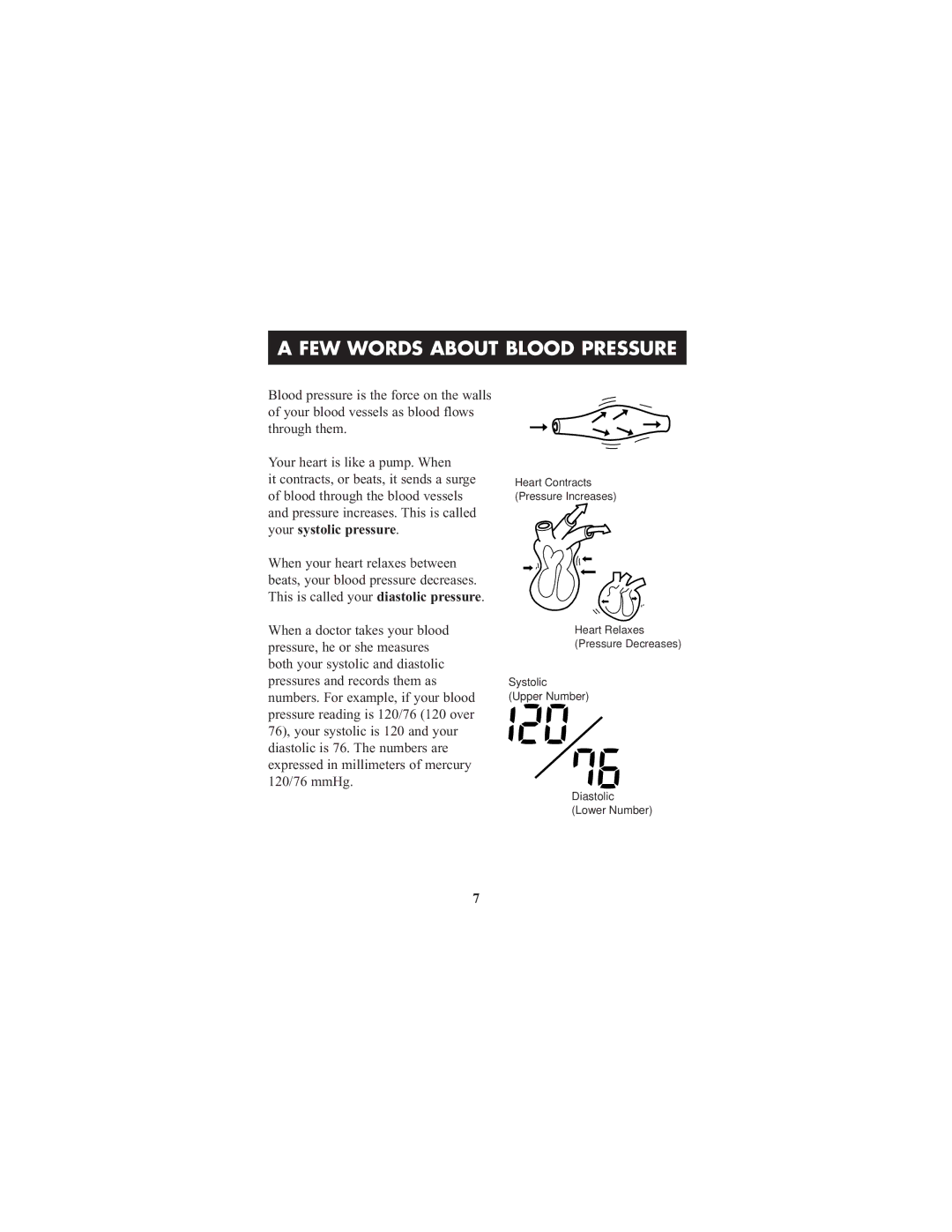 ReliOn HEM-412CREL manual FEW Words about Blood Pressure 