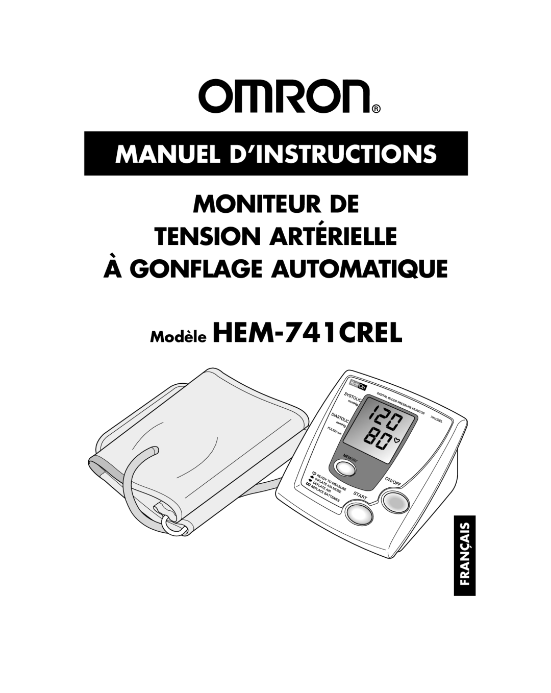 ReliOn manual Modèle HEM-741CREL 