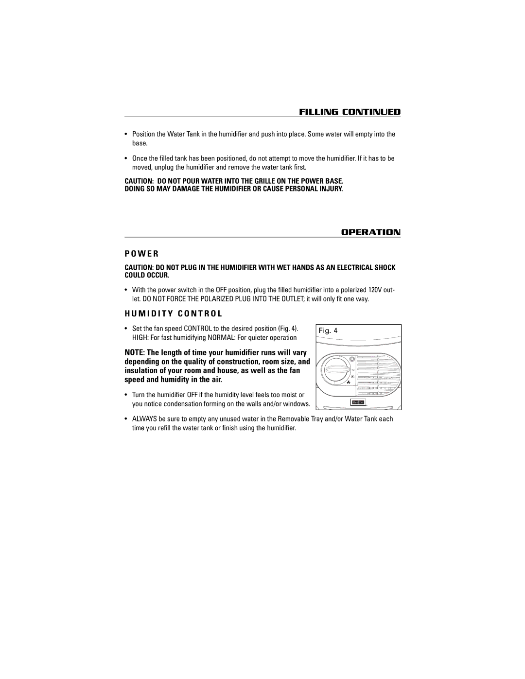 ReliOn RCM-832N owner manual Operation, W E R 