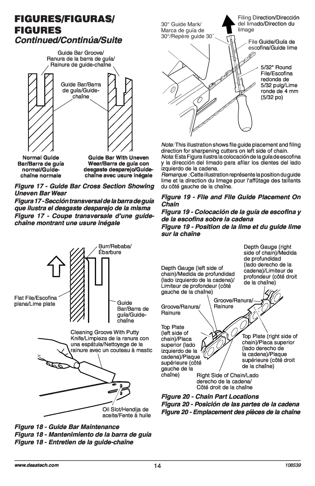 Remington 104316-04,106890-01, 108526-01, 104317, 106821, 106821A Figures/Figuras/ Figures, Continued/Continúa/Suite 