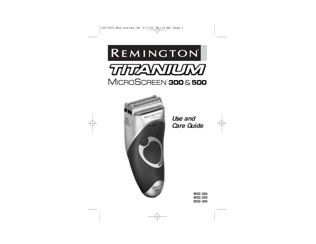 Remington 500, 300 manual Use and Care Guide 