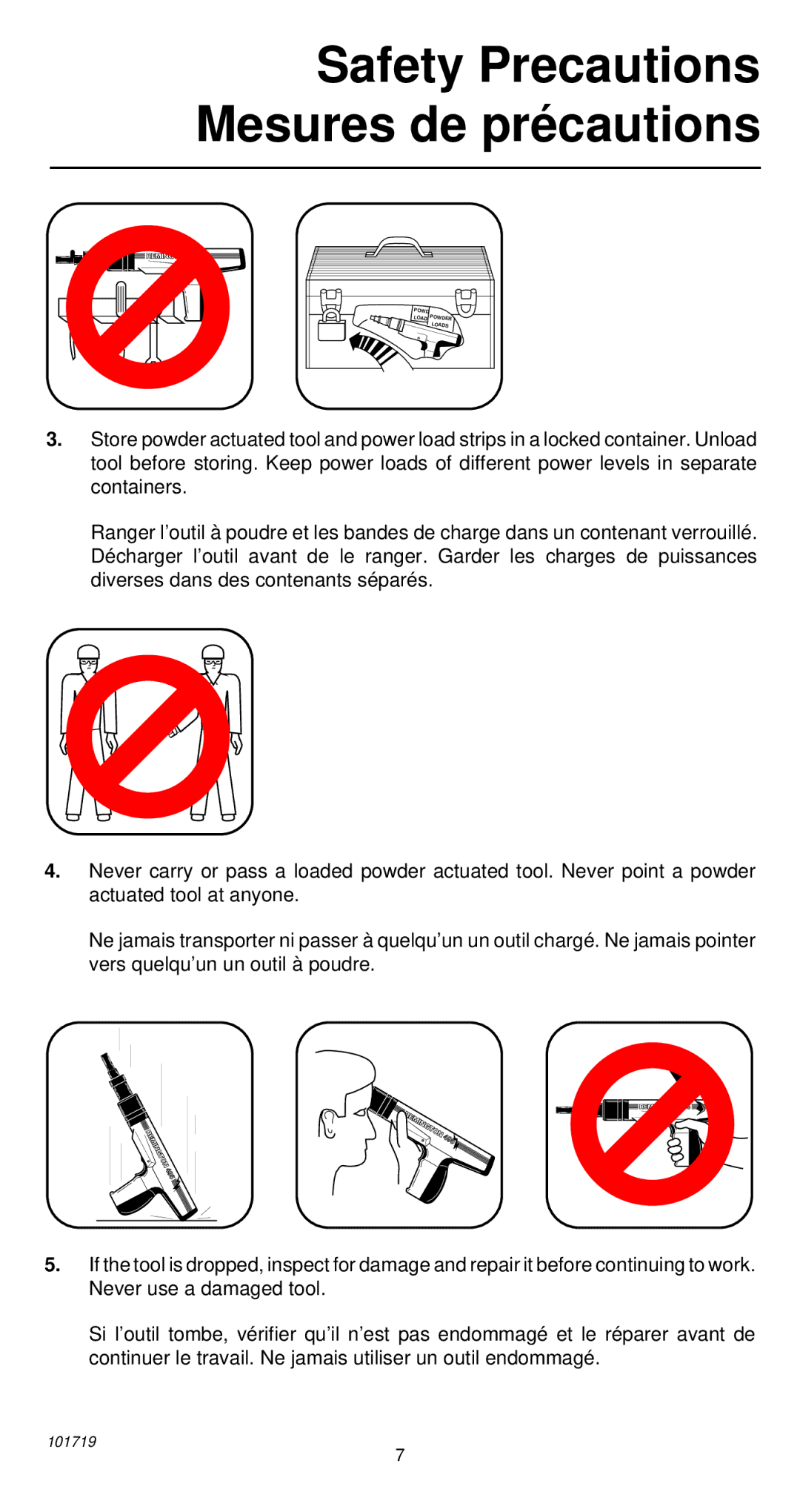 Remington 495 operating instructions Powd 