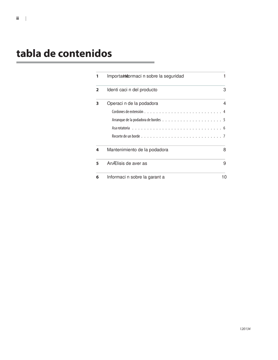 Remington Power Tools HT5024PHT owner manual Tabla de contenidos 