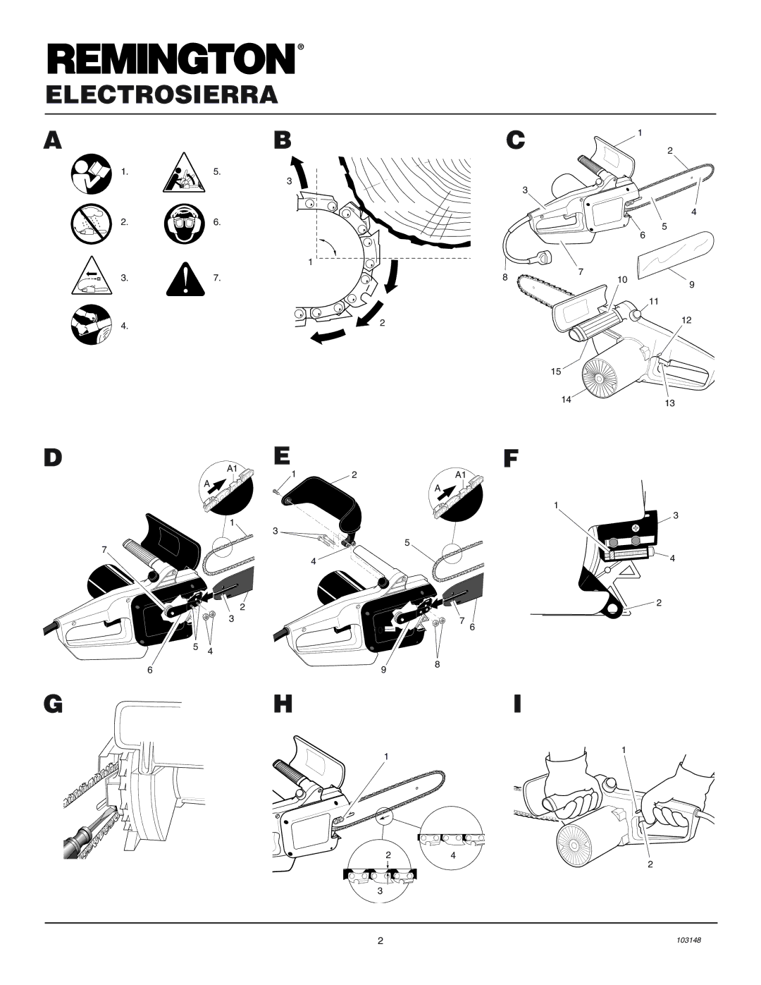 Remington Power Tools LNT-2, EL-4, EL-7B, EL-3, EL-7 owner manual Electrosierra 