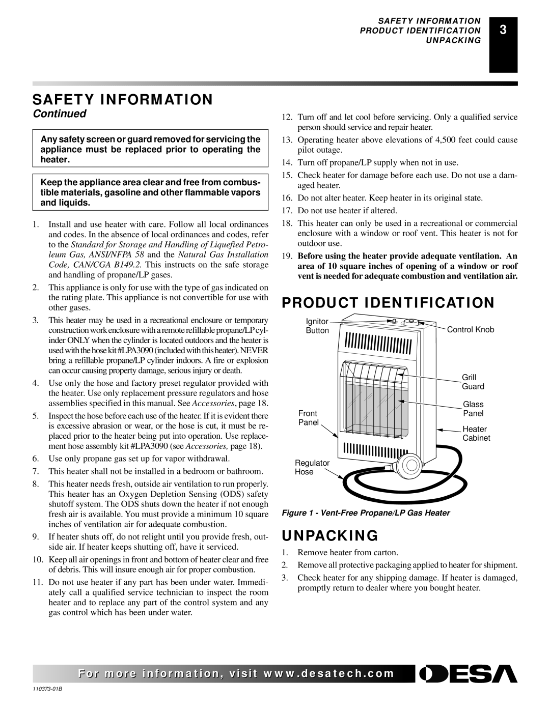 Remington REM10PT installation manual Product Identification, Unpacking 