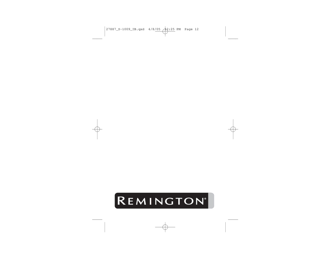 Remington manual 27887S-1009IB.qxd 4/8/05 1225 PM 