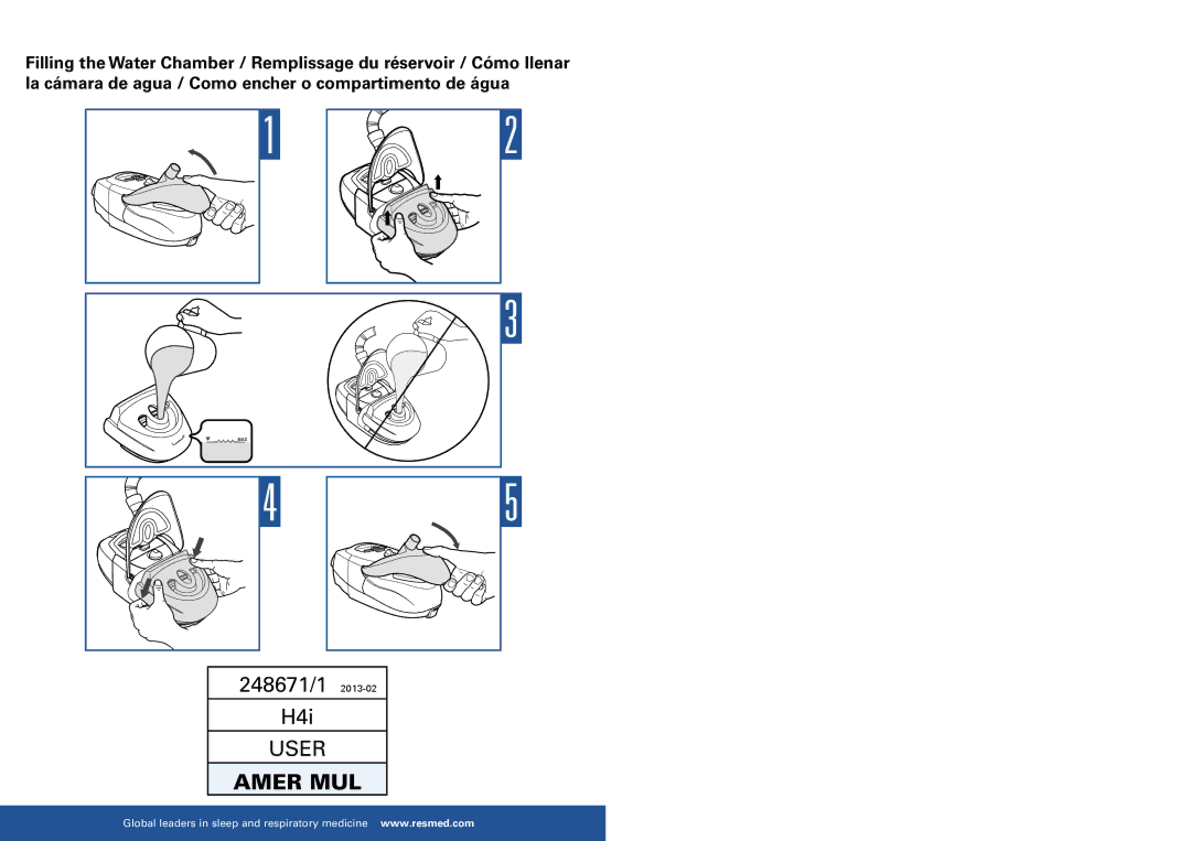 ResMed 248671/1 manual Amer MUL 