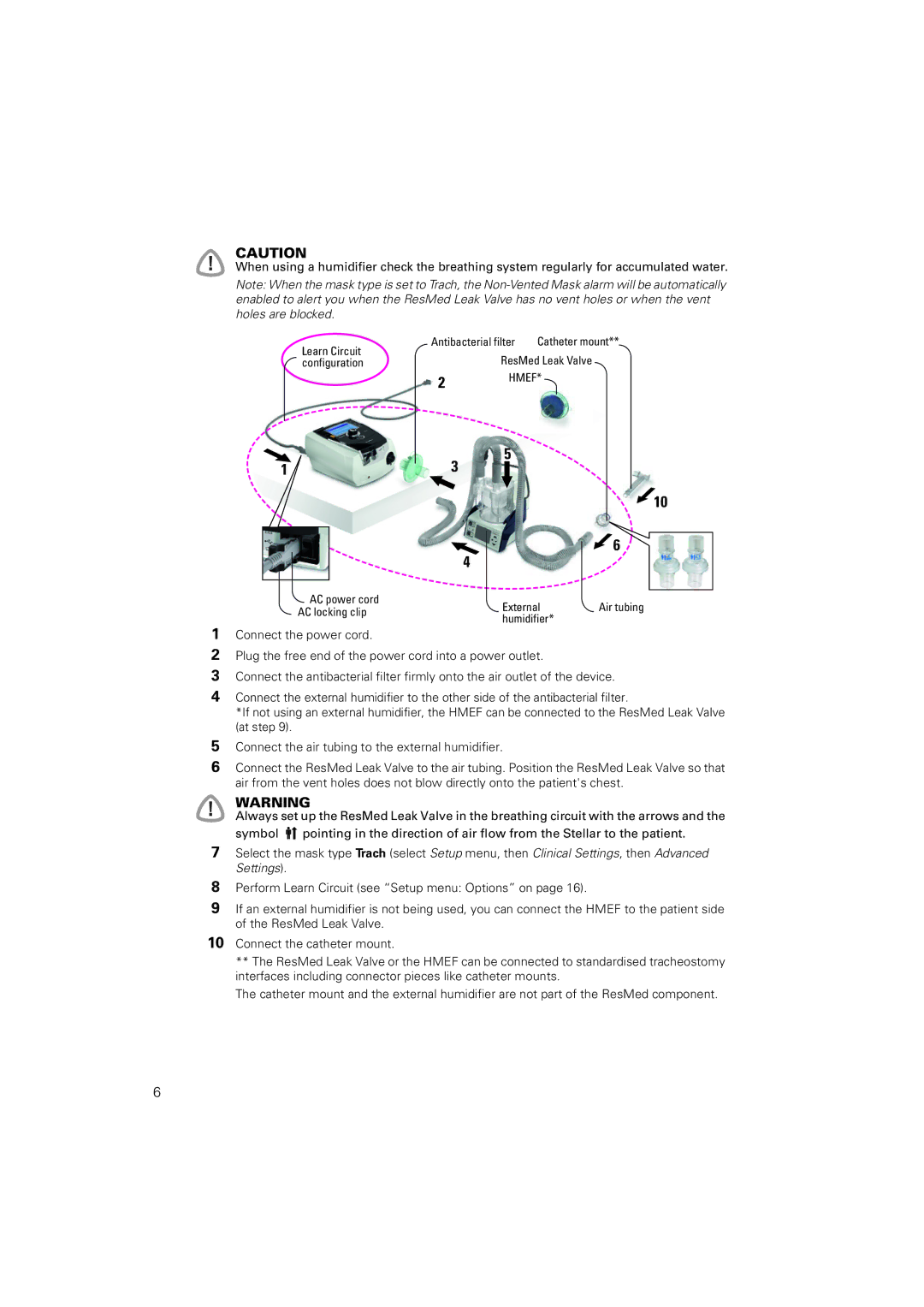 ResMed 100 manual Hmef 