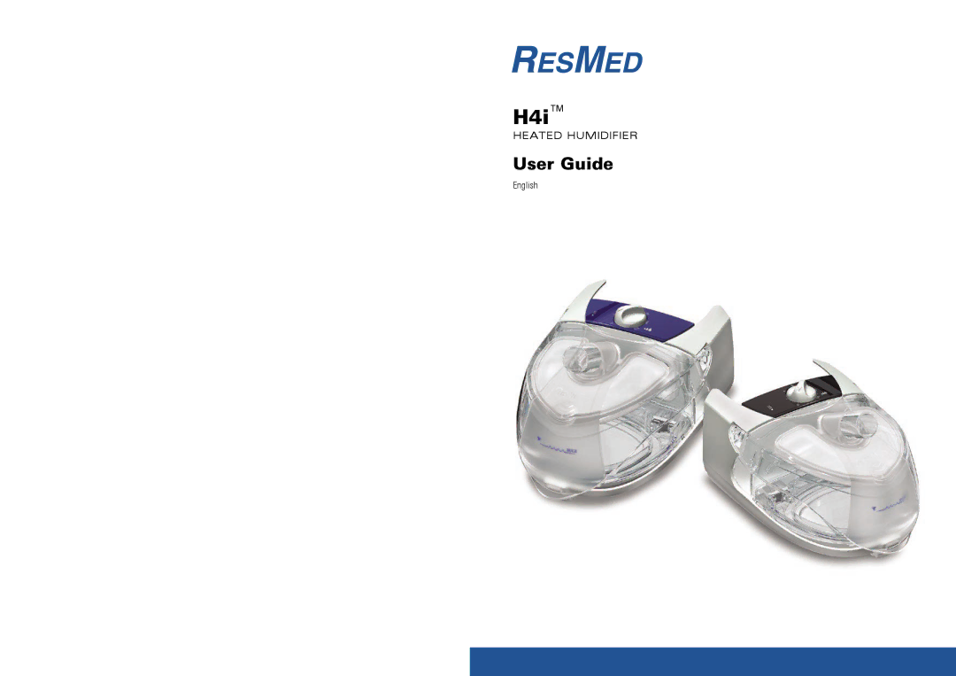 ResMed 248672/1, 1 h4i manual H4i 