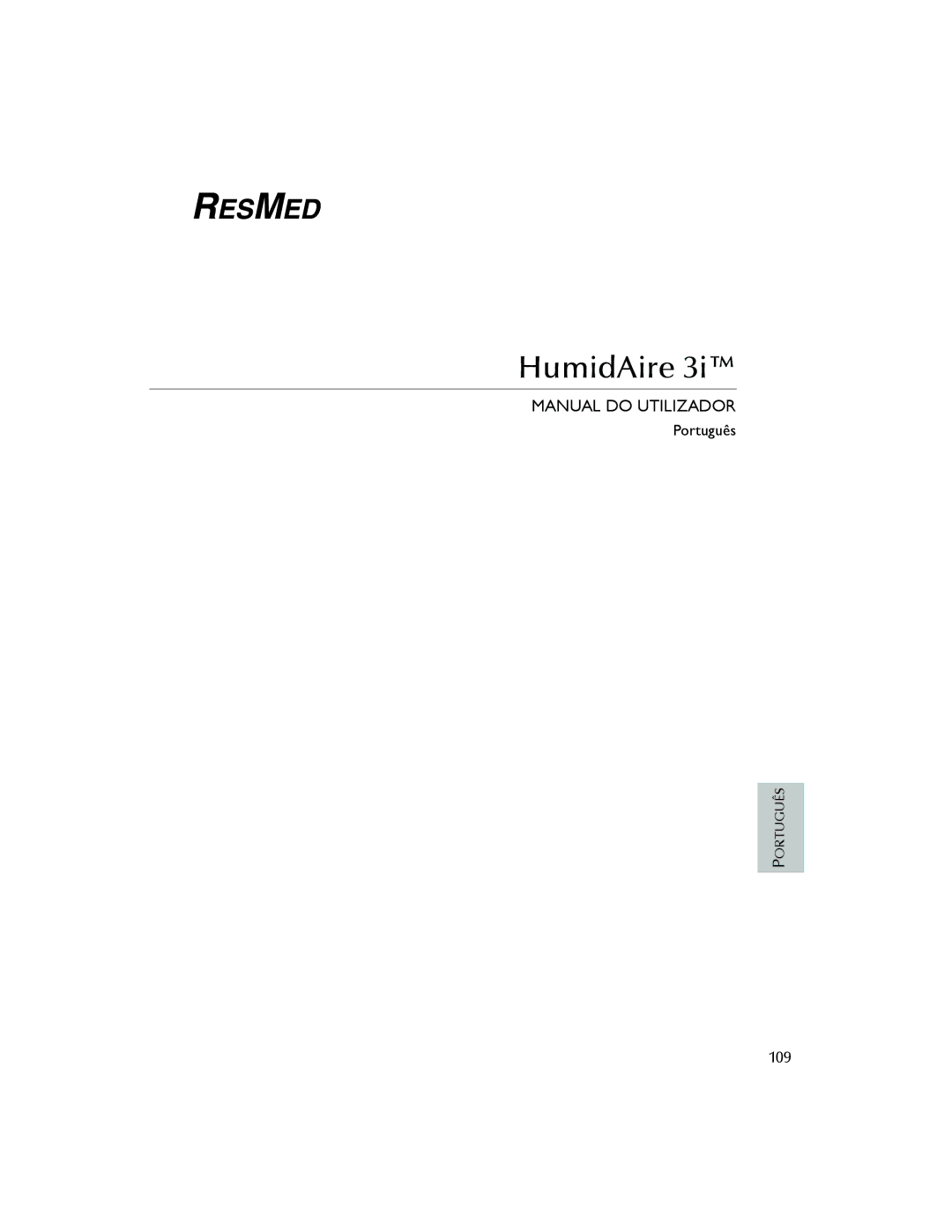 ResMed 3I user manual 109 