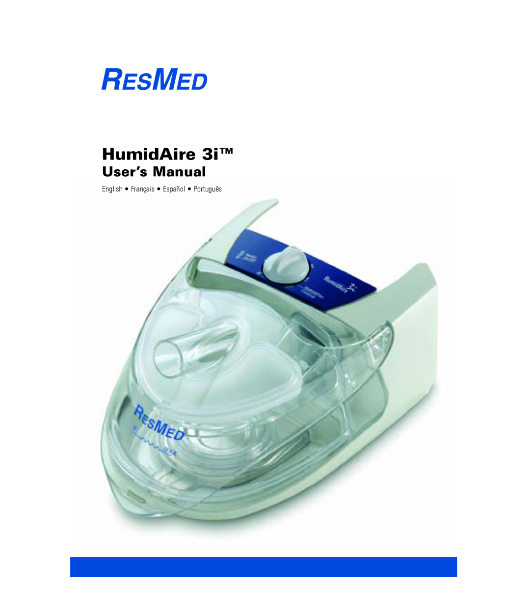 ResMed 3I user manual HumidAire 