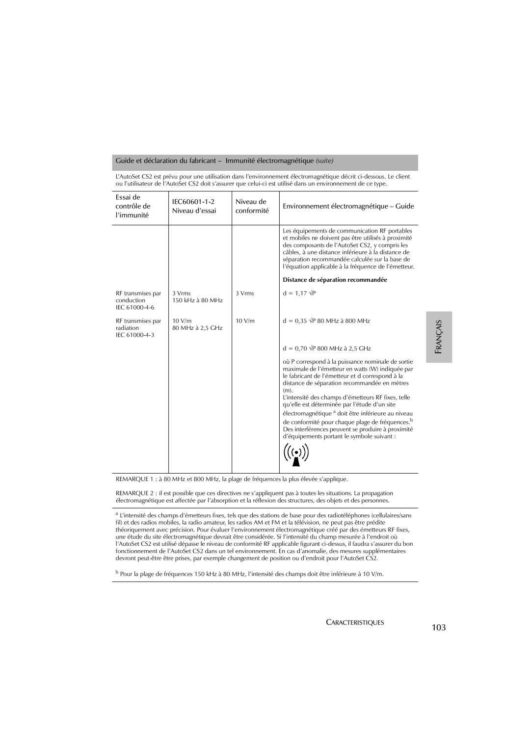 ResMed AutoSet CS 2 user manual 103 