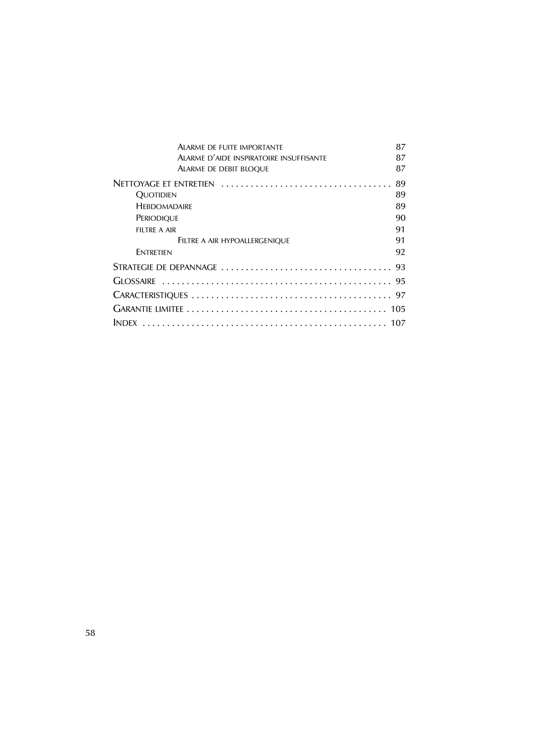 ResMed AutoSet CS 2 user manual Nettoyage ET Entretien 