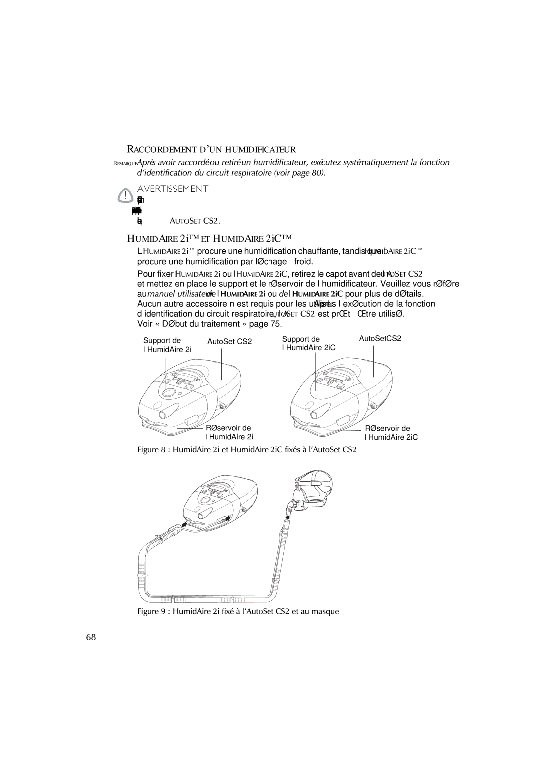 ResMed AutoSet CS 2 user manual Voir « Début du traitement » 