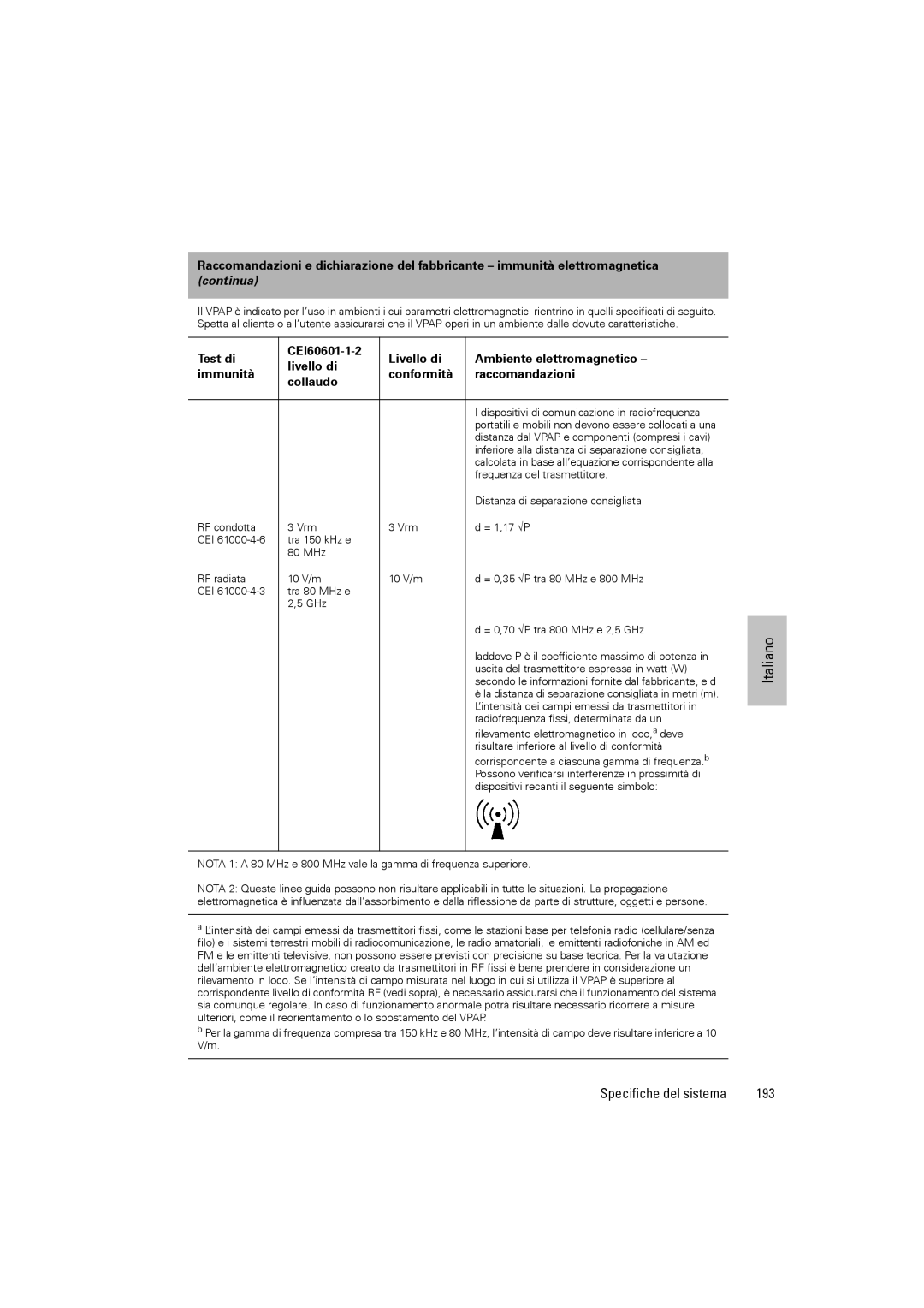 ResMed III & III ST user manual 193 