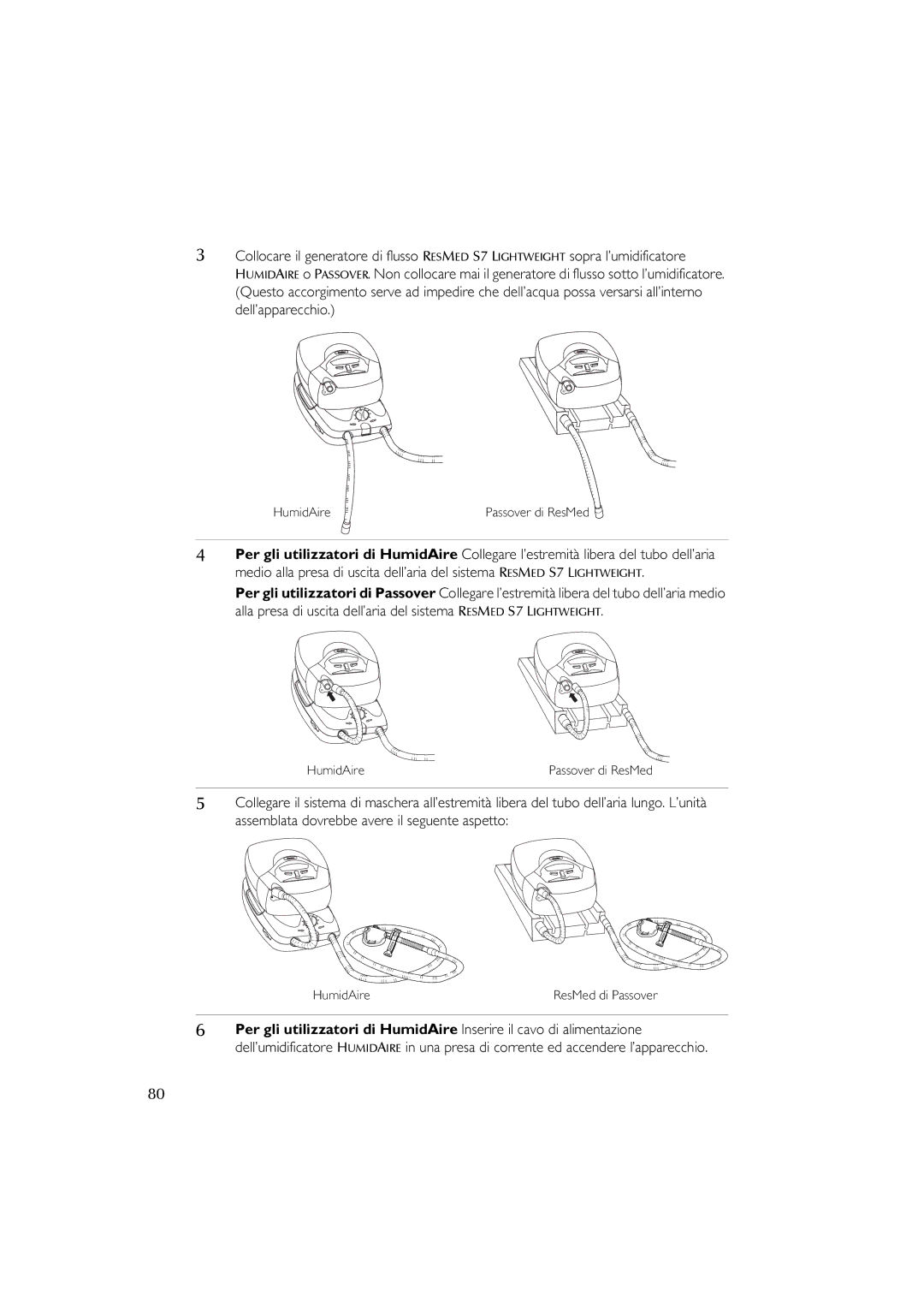 ResMed S7 user manual Humidairepassover. /+ 