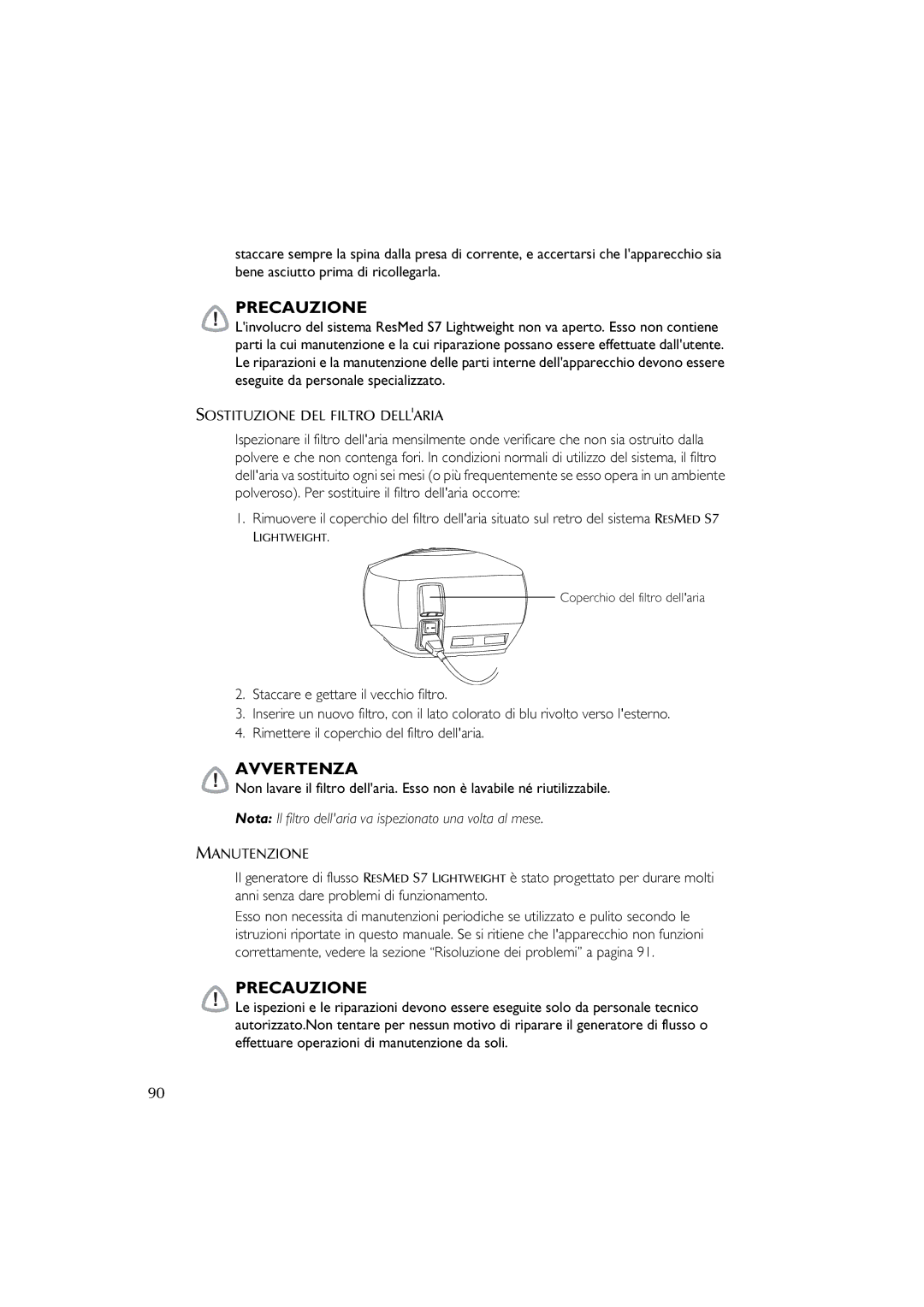 ResMed S7 user manual $% ,% 