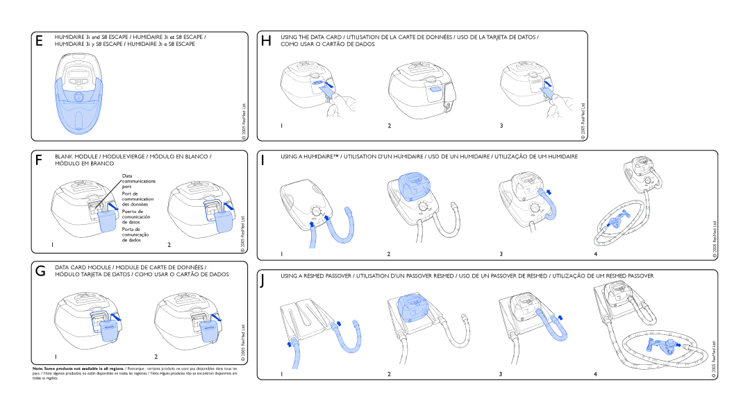 ResMed s8, S8 ESCAPE SYSTEM user manual 1234 