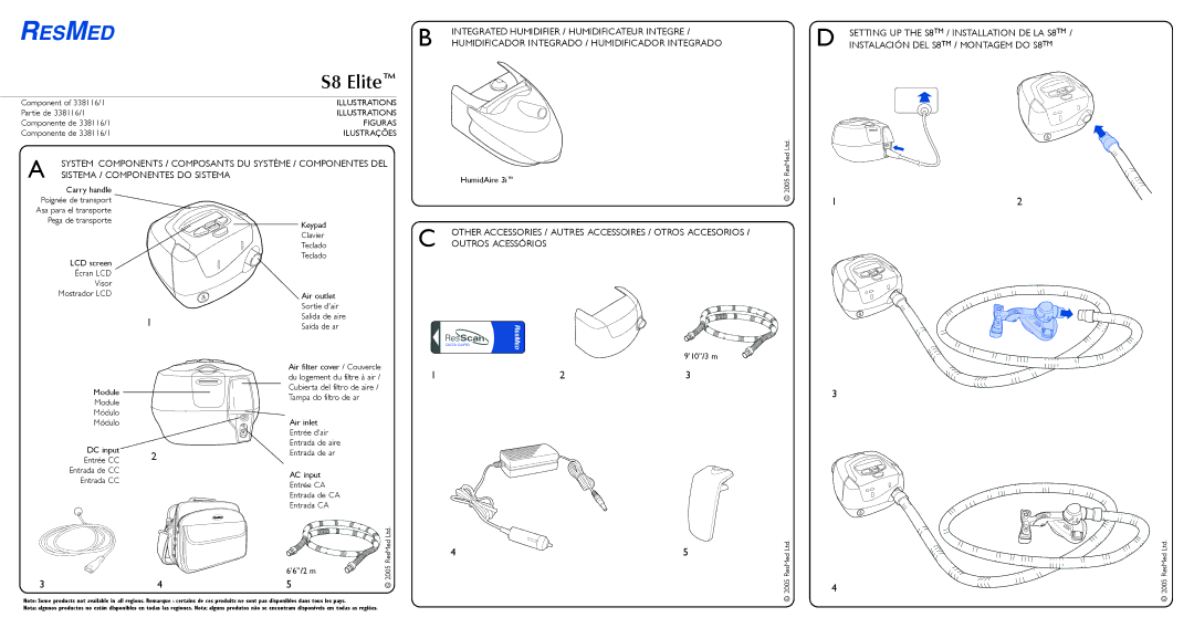 ResMed s8 user manual S8 Elite 