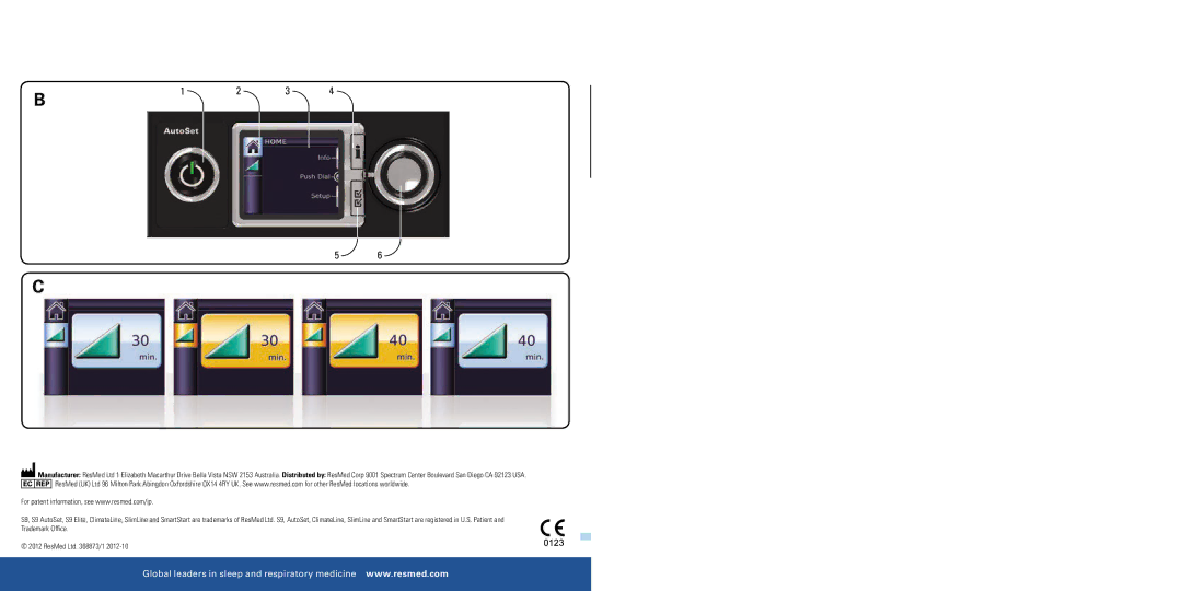 ResMed S9 Series manual 