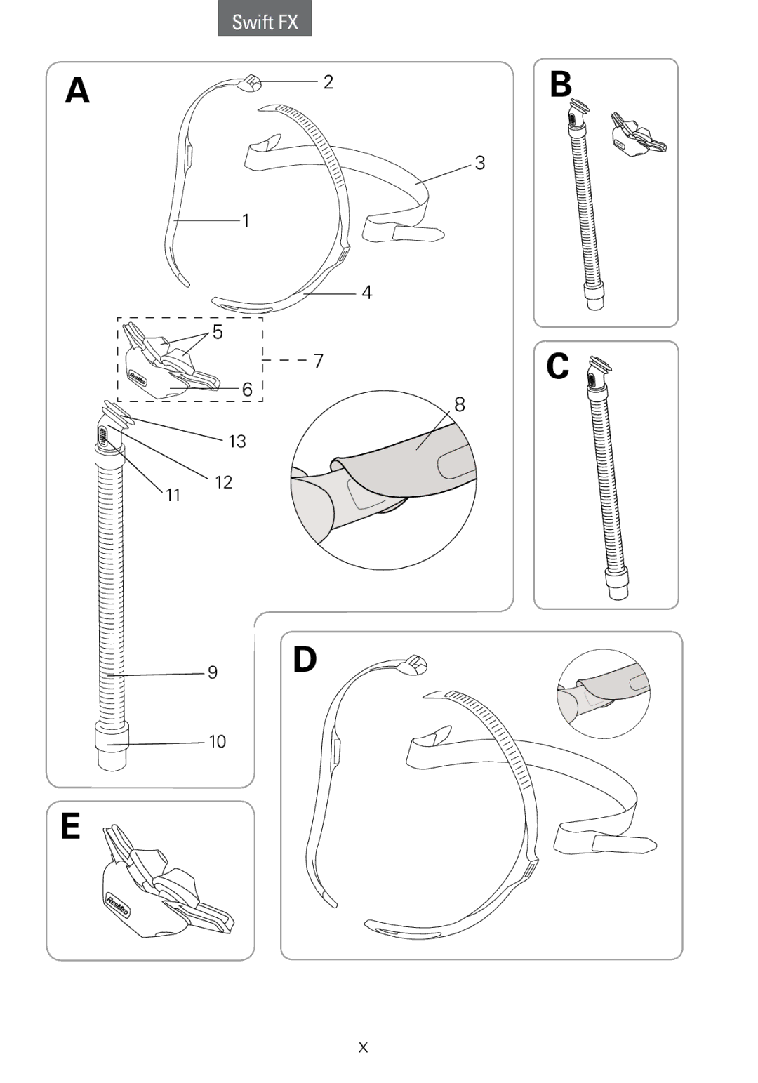 ResMed Swift FX manual 