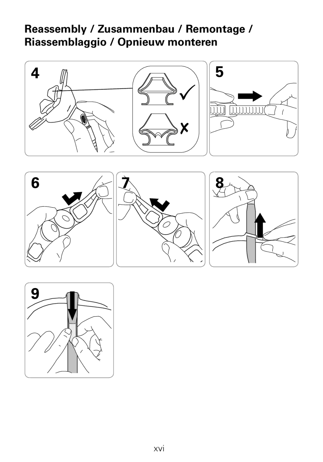 ResMed Swift FX manual Xvi 