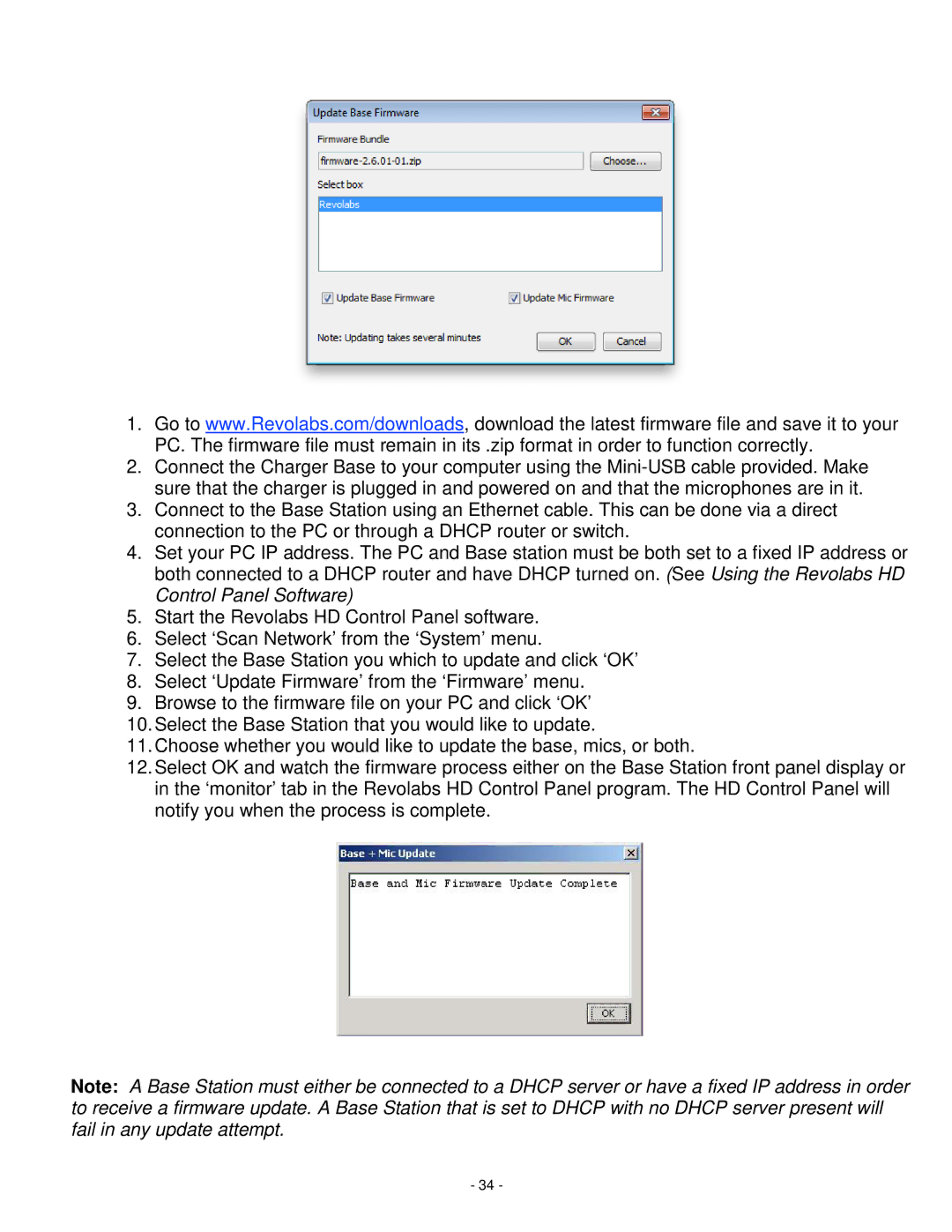 Revolabs 01-HDEXEC-NM installation and operation guide 