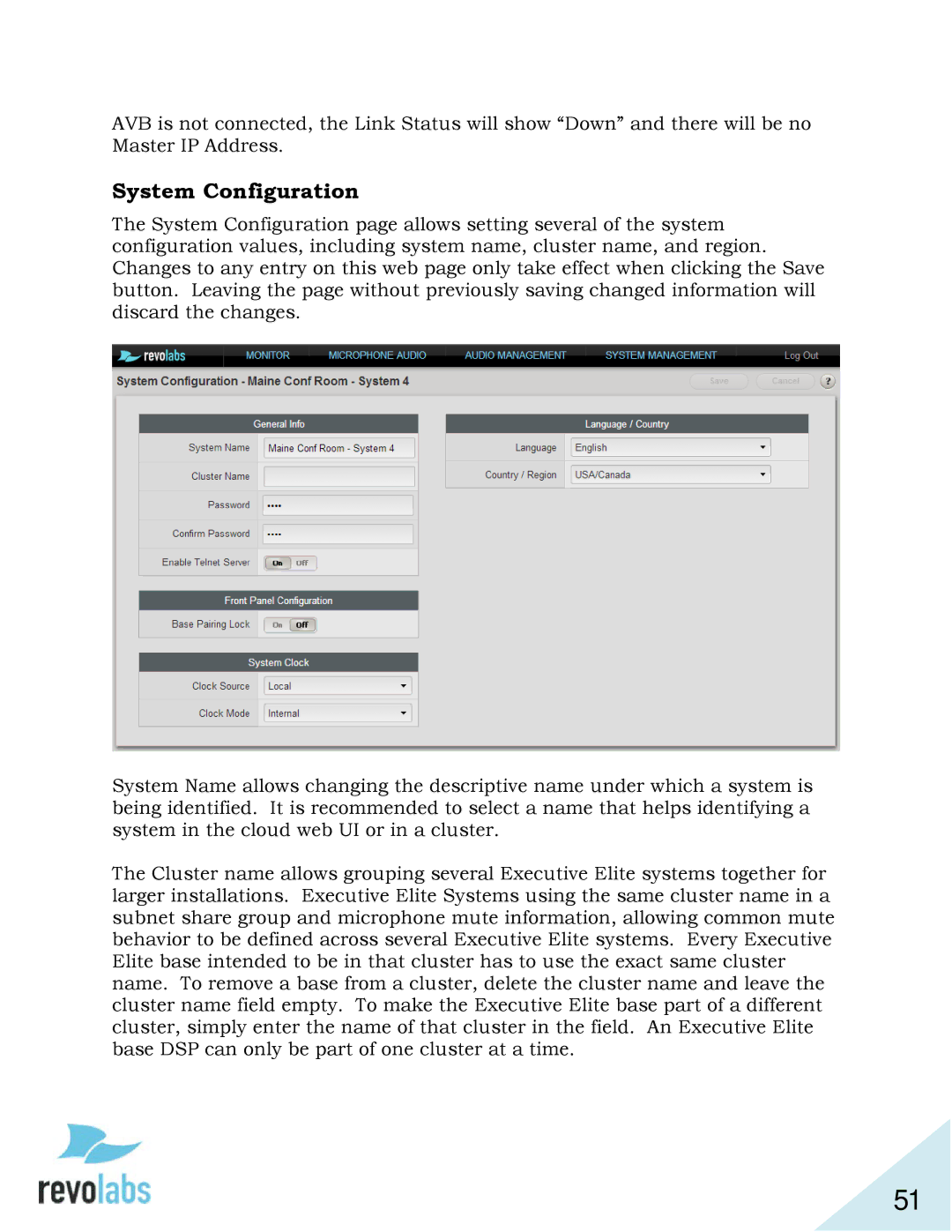 Revolabs 03-ELITEEXEC4-JP, 03-ELITEEXEC8-TW, 03-ELITEEXEC4-TW, 03-ELITEEXEC8-EU, 03-ELITEEXEC8-JP System Configuration 