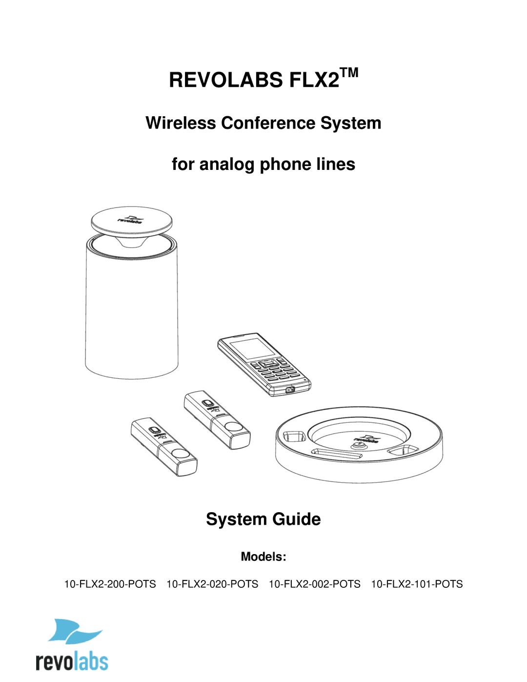 Revolabs manual Revolabs FLX2TM, Models 