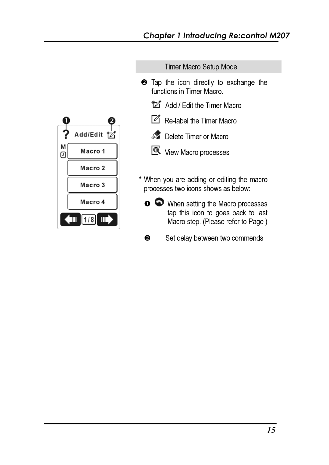 Revox user manual Introducing Recontrol M207 