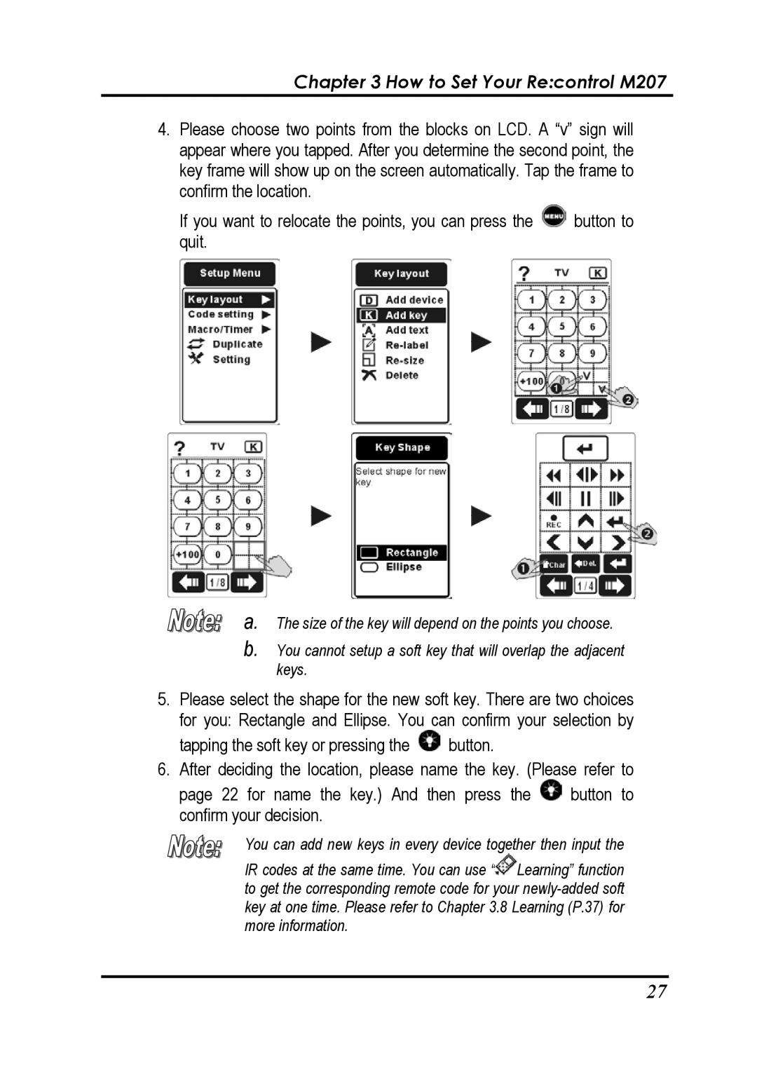 Revox user manual How to Set Your Recontrol M207 