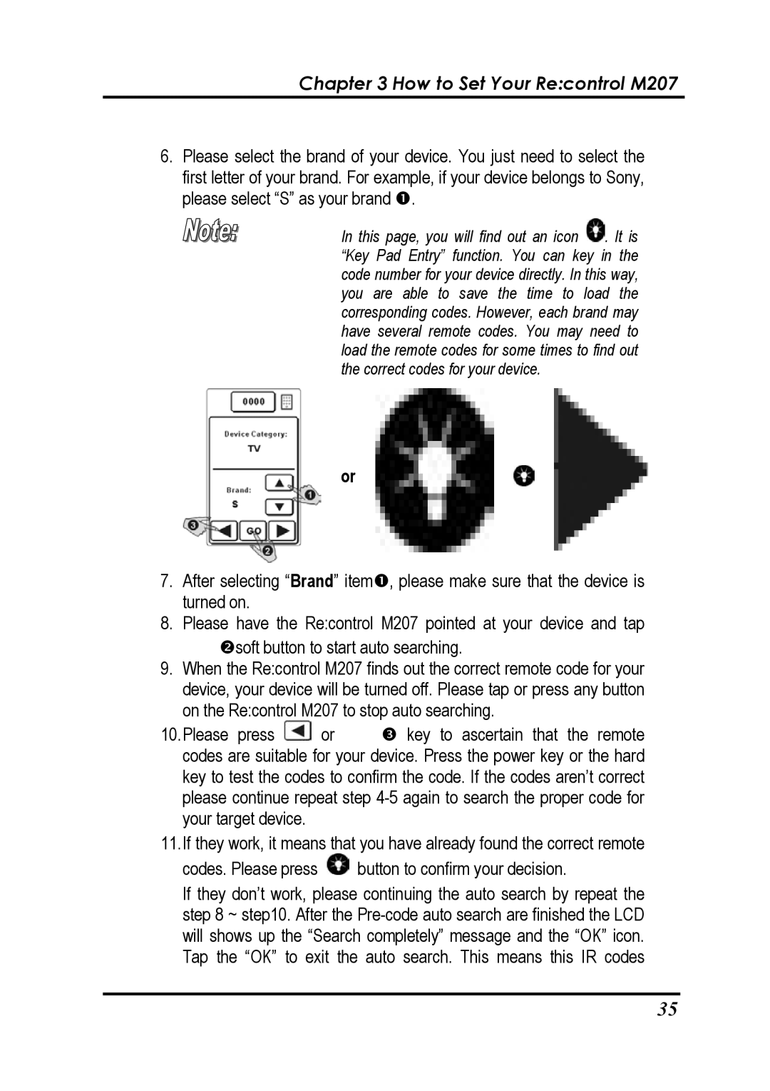 Revox user manual How to Set Your Recontrol M207 