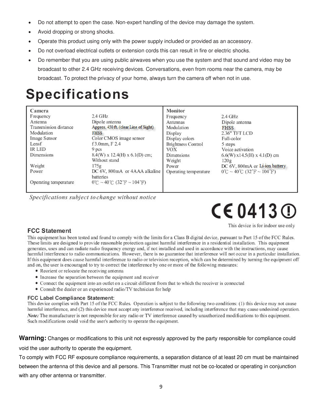 RF-Link Technology ABM-4161 user manual 