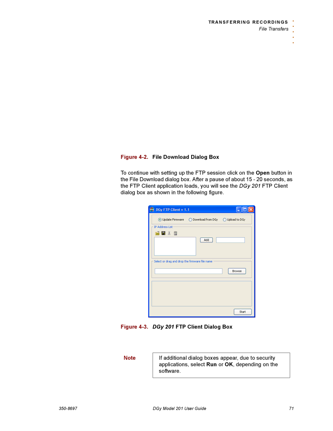 RGB Spectrum 201 manual File Download Dialog Box 