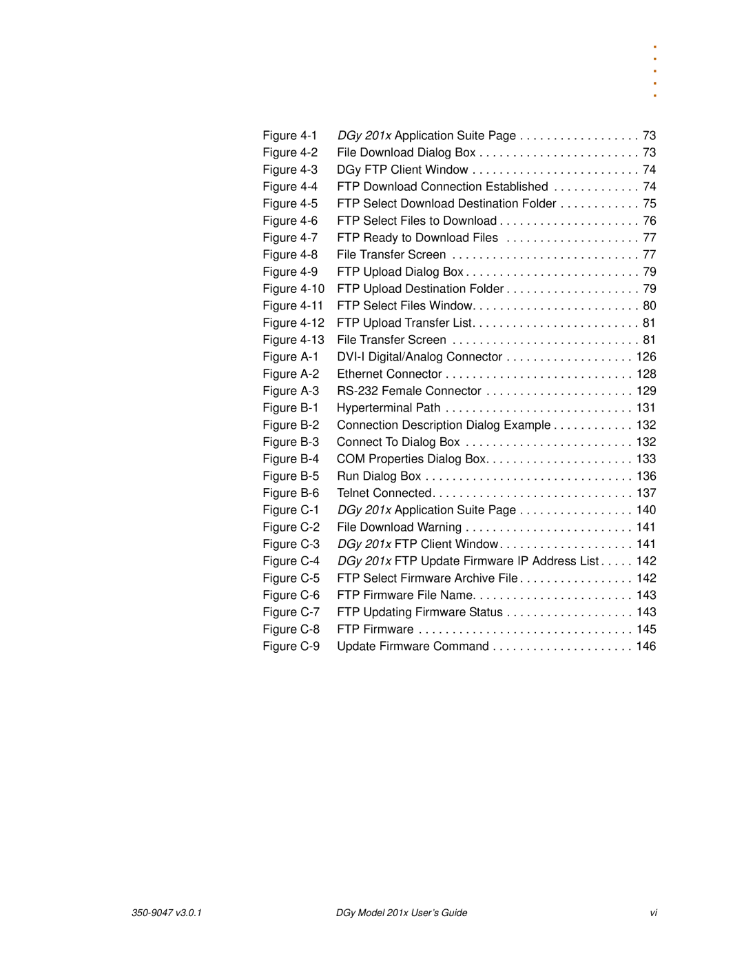 RGB Spectrum DGy 201x manual DGy Model 201x User’s Guide 