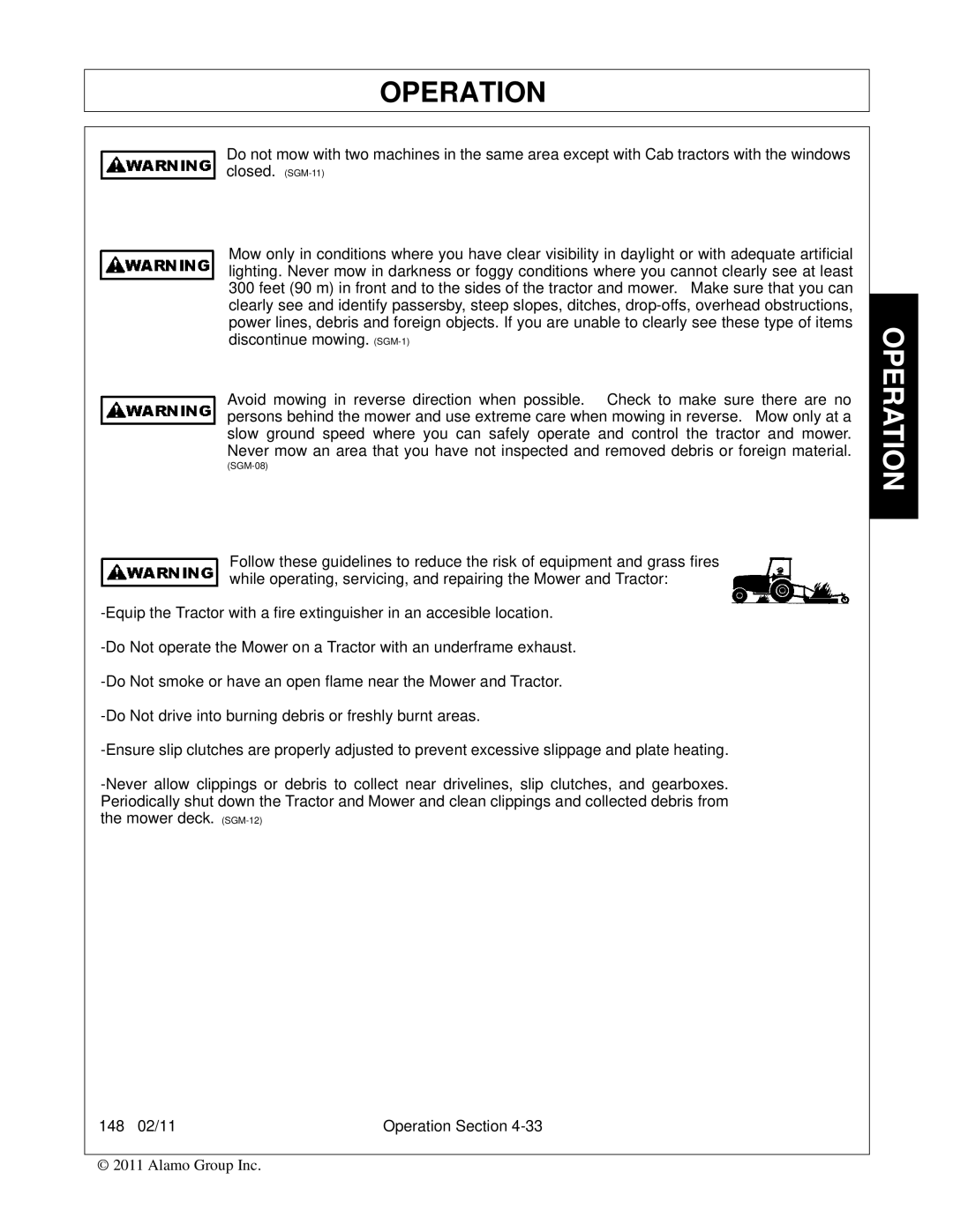 Rhino Mounts 148 manual SGM-08 