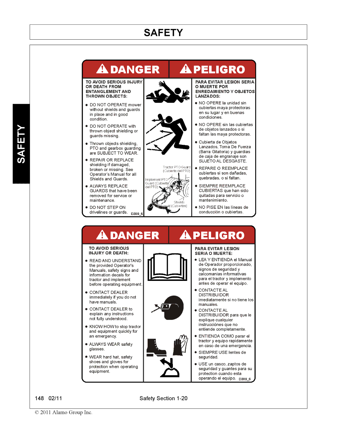 Rhino Mounts 148 manual Safety 