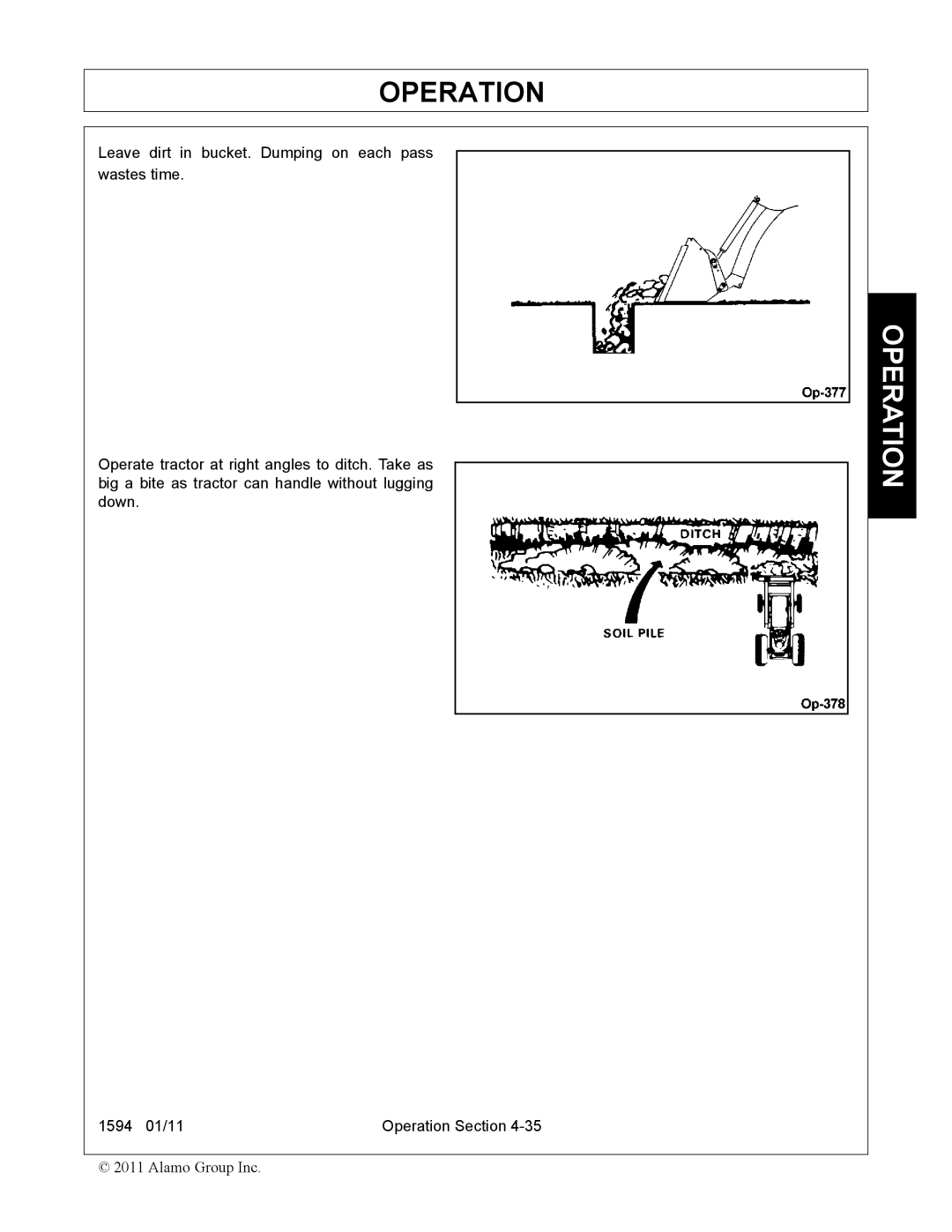 Rhino Mounts 1594 manual Operation 